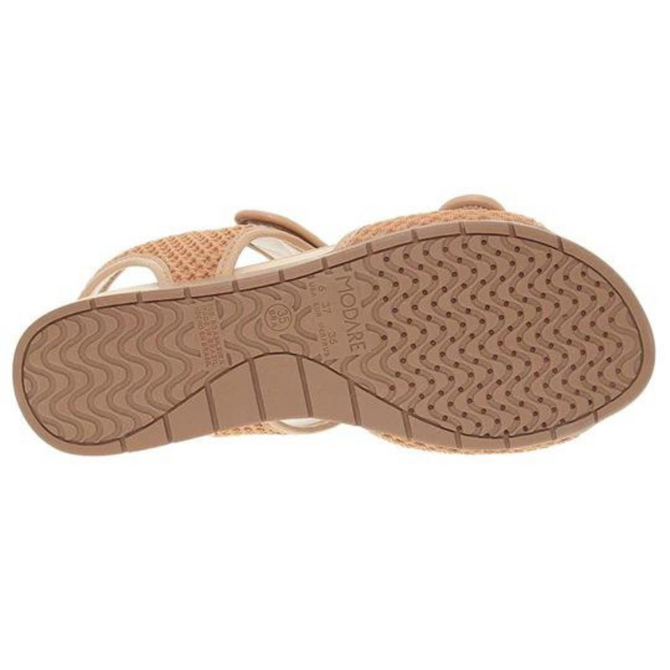 Sandale velcro ultra-confortable pour femmes avec semelle Dry-Tech