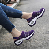 Chaussures confortables en maille respirante pour femmes